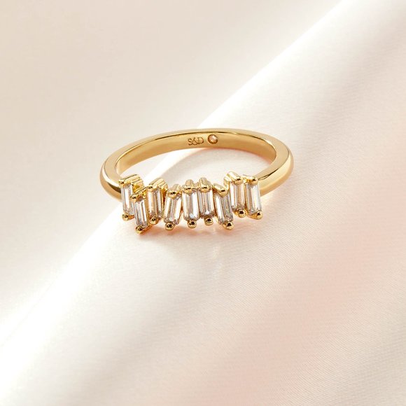 Stella & Dot Jewelry - :: Stella & Dot Baguette Blitz Ring